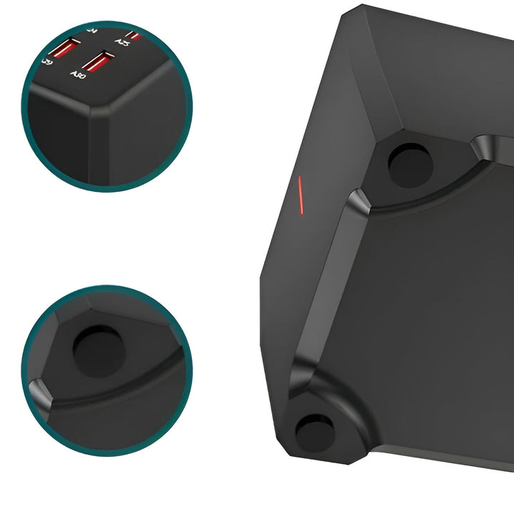 BowLift | Voltura Multi-USB Charging Station | 30 Ports | Fast Charging & Surge Protection | Compact & Durable