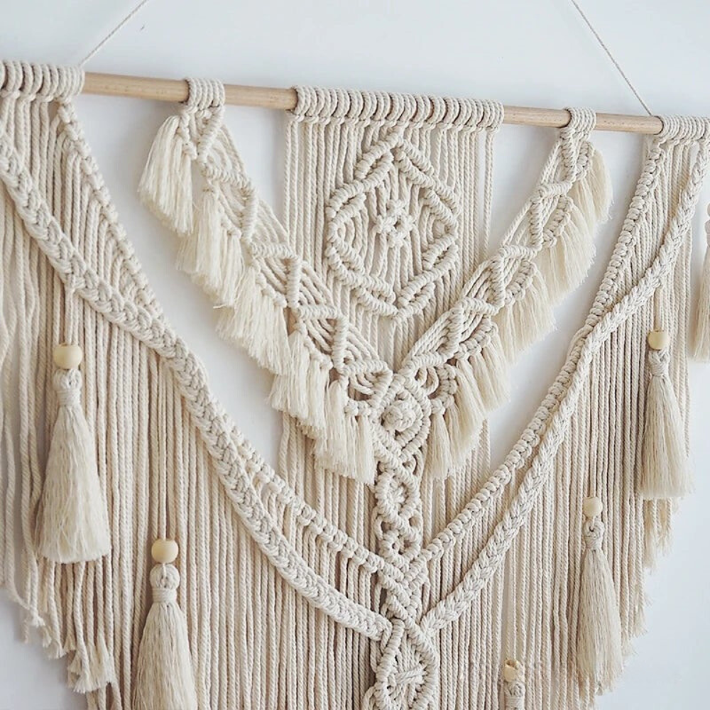 BowLift | Scandinavian Boho Macramé Wall Hanging - Liora