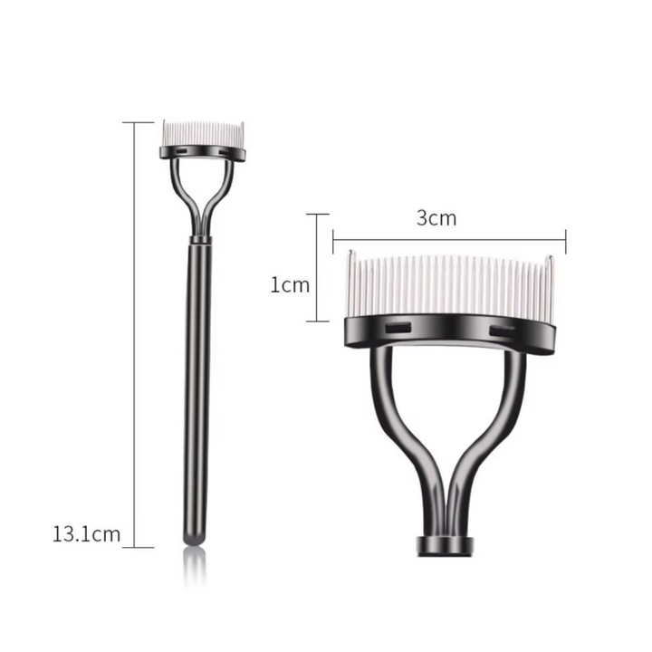 BowLift | BelleCurve Eyelash Comb & Mascara Brush | Perfect Definition | Clump-Free | With Protective Cap