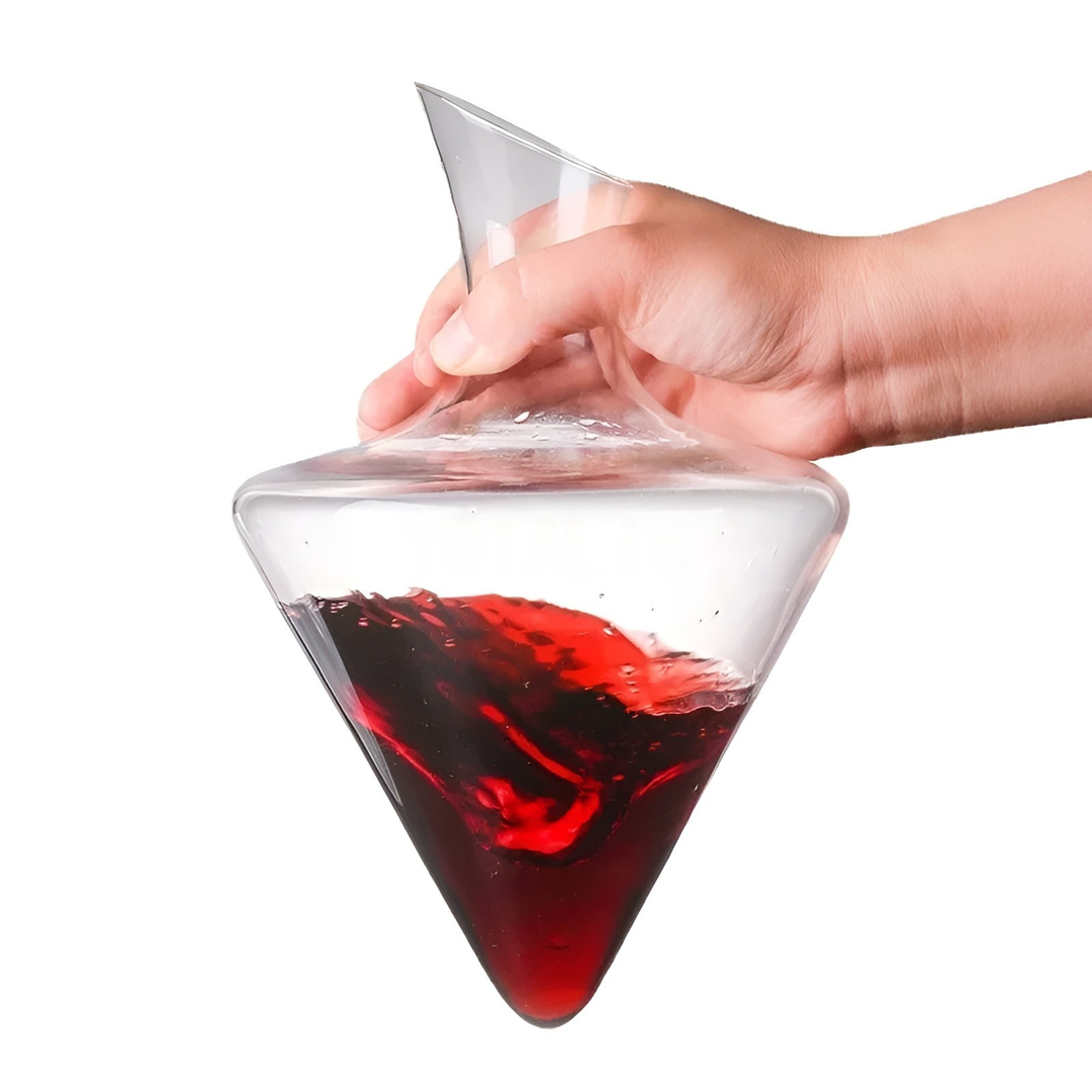 Whisky Decanter with Ice Bucket – Lead Crystal Free Premium Glass | Stylish Set for Whisky, Vodka & Brandy | Bowlift