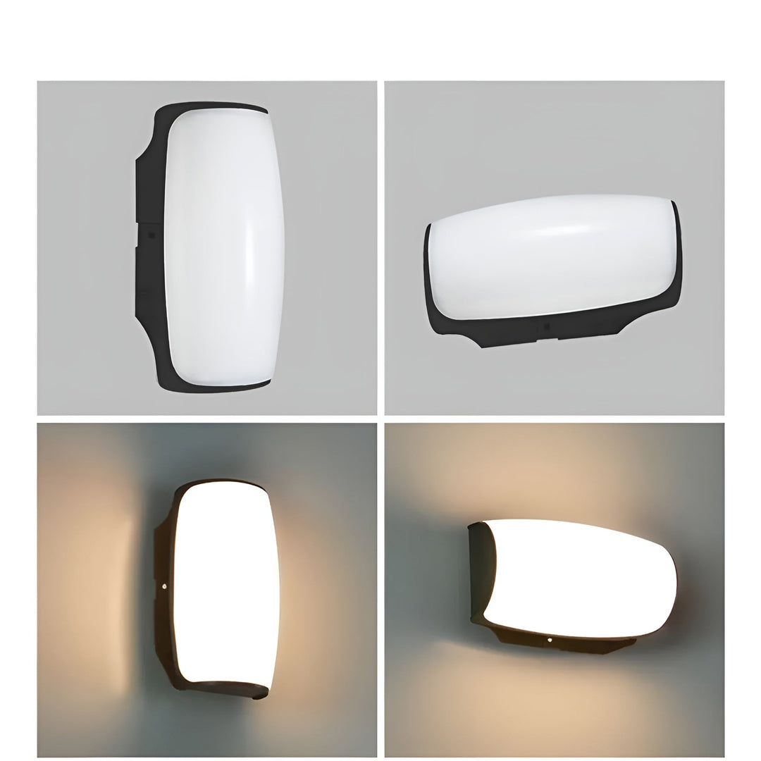LED Outdoor Wall Light – Waterproof with Motion Sensor | Perfect for Garden, Terrace & Driveway | Bowlift