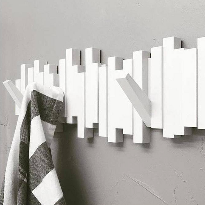 BowLift | Elegant Wall-Mounted Piano Coat Rack for Stylish Organization