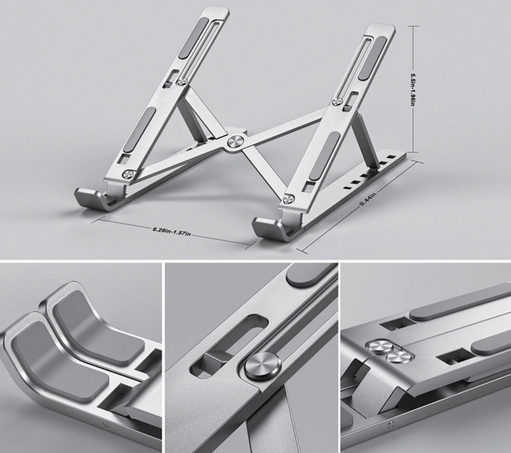 Adjustable Laptop Stand with 6 Positions Bowlift