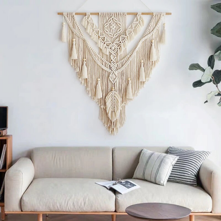 BowLift | Scandinavian Boho Macramé Wall Hanging - Liora