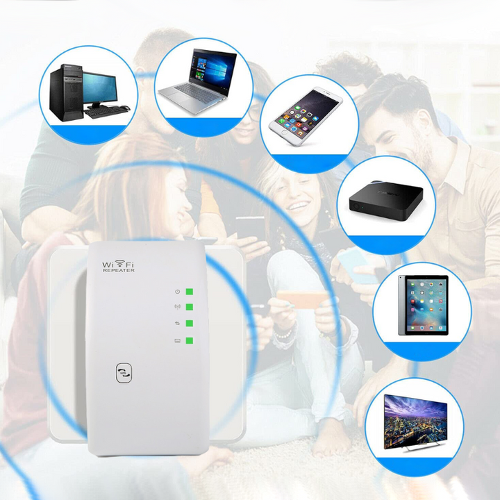 BowLift | WiFiBooster Wireless WiFi Signal Extender – Fast & Stable Internet for Every Room