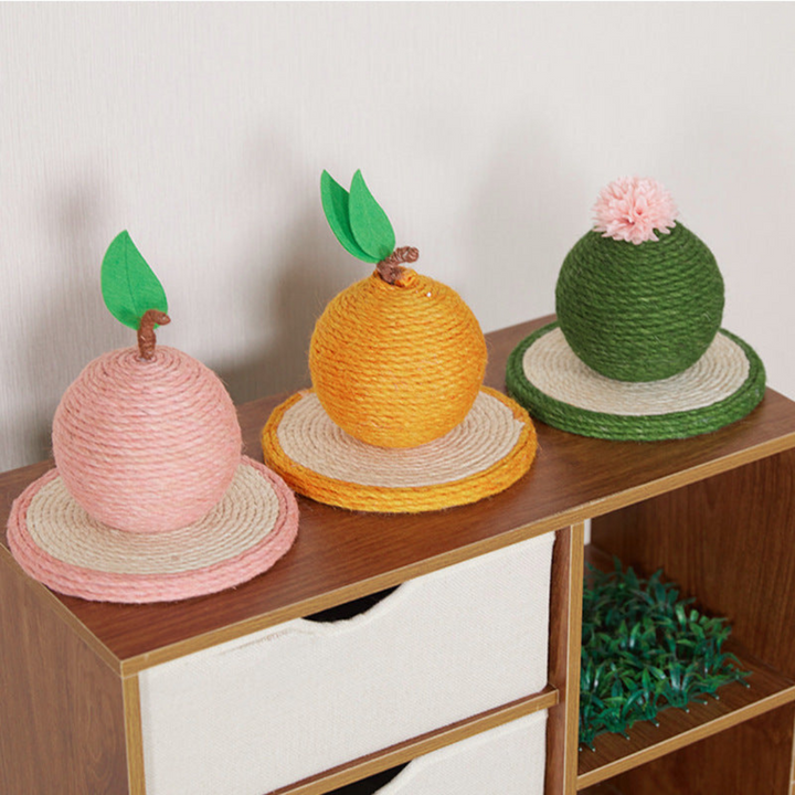 Cat Scratch Orange made of Sisal Bowlift
