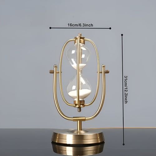 Classic hourglass to turn – Decorative and Relaxing | Stylish taBowlifte decoration with flowing sand | Bowlift