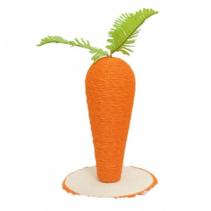 Carrot-Shaped Sisal Scratcher for Cats Bowlift