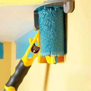 BowLift | Innovative Corner and Edge Paint Roller with Precision Guide for Effortless Painting – Ergonomic Handle for Professional Finish