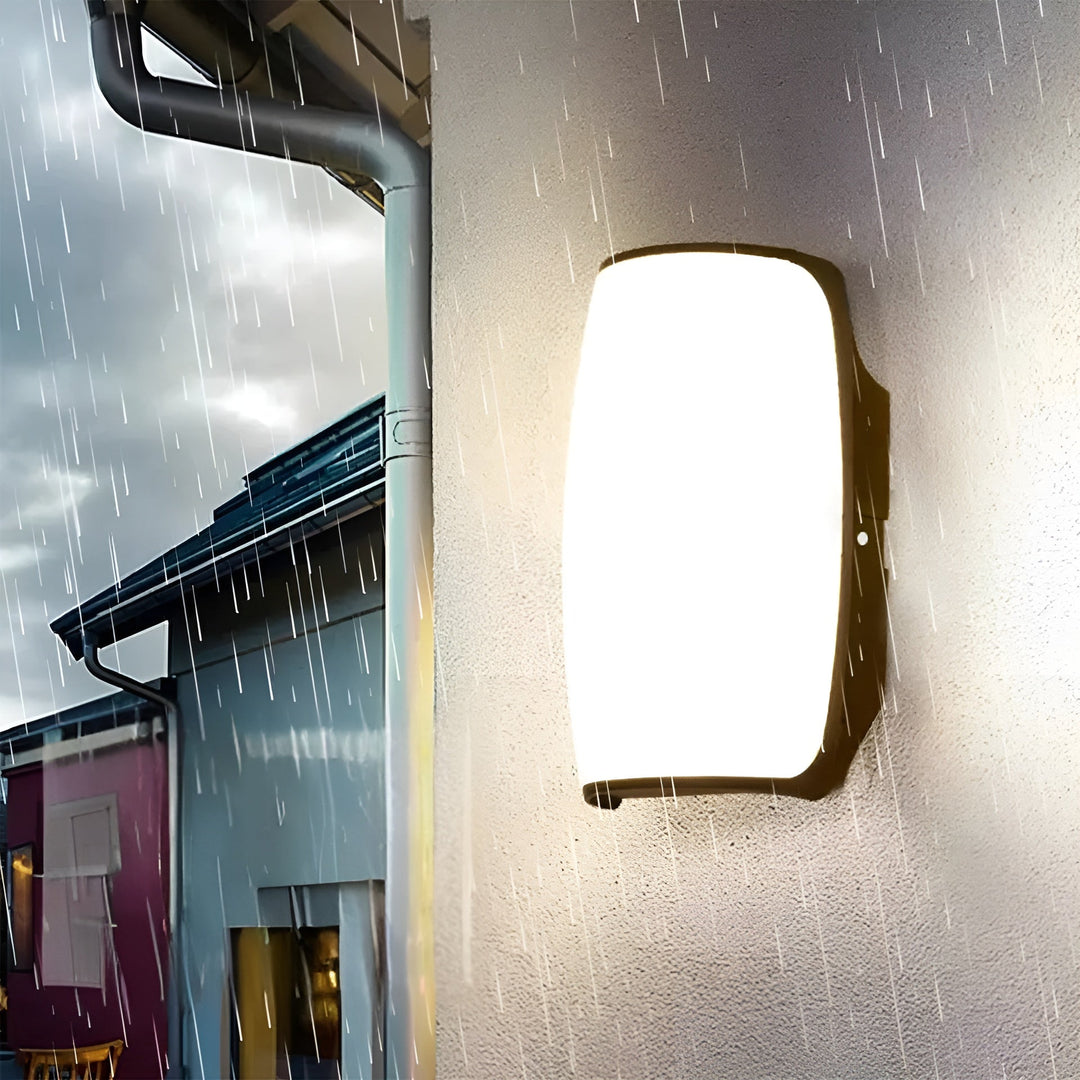 LED Outdoor Wall Light – Waterproof with Motion Sensor | Perfect for Garden, Terrace & Driveway | Bowlift