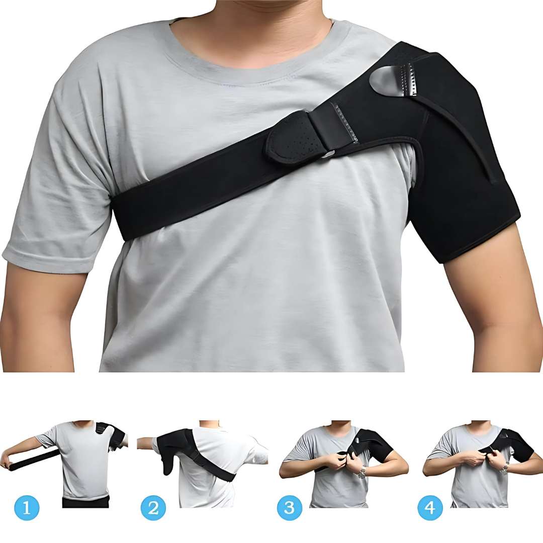 ComfortGuard Shoulder Support Brace | Shoulder Pain Relief - Posture Correction Bowlift