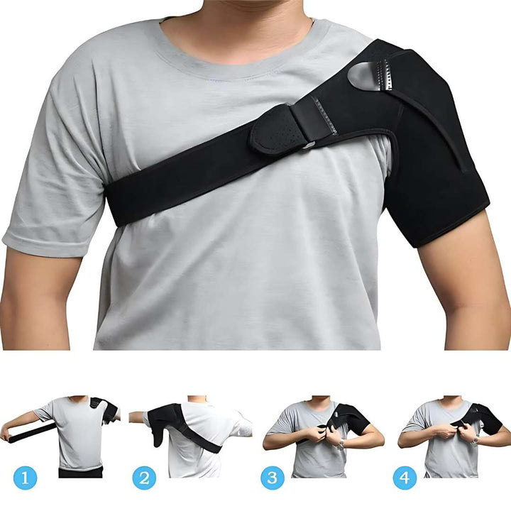 ComfortGuard Shoulder Support Brace | Shoulder Pain Relief - Posture Correction Bowlift