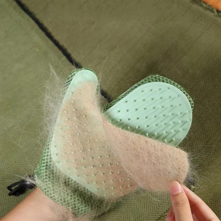 2in1 cat glove for grooming Bowlift