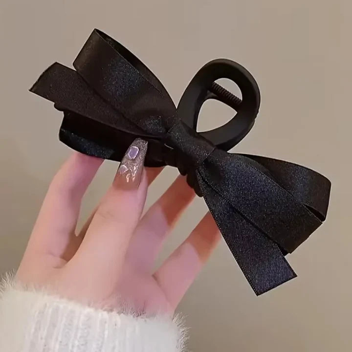 BowLift | Large Hair Clips with Satin Bows