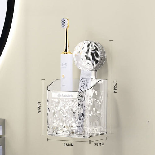 BowLift | Bathroom Suction Cup Shelf – Easy Storage Solution