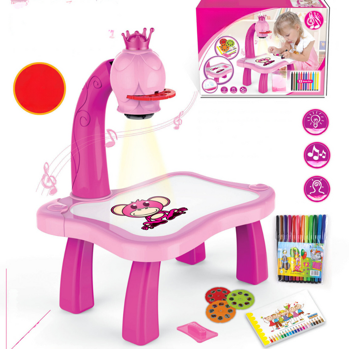 BowLift | Creative Drawing Desk with Projector
