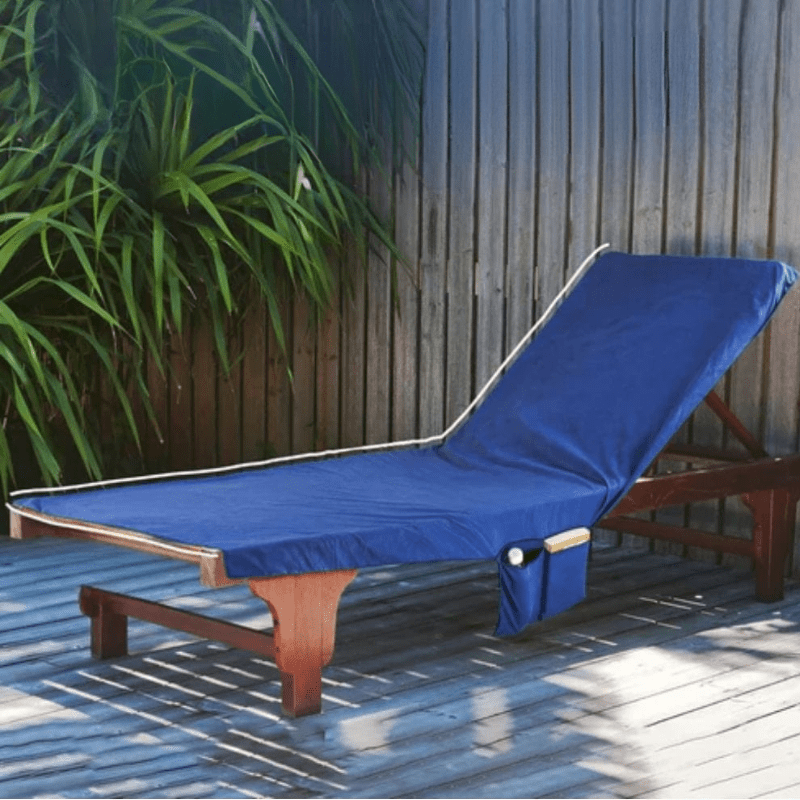 BowLift | Towel with pockets & non-slip grip for deckchairs