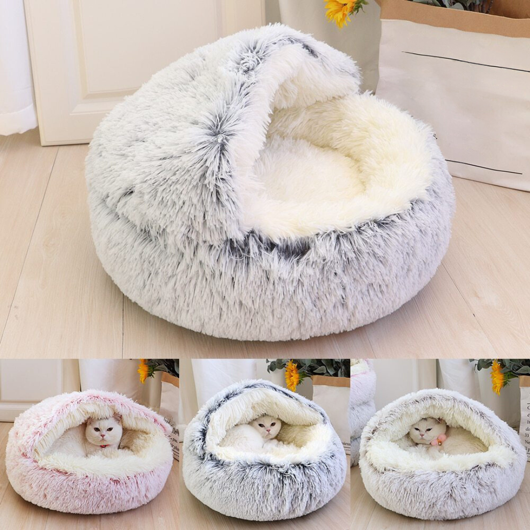 2in1 Cozy Cat Cave Bowlift
