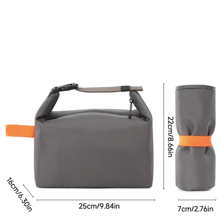 UrbanLunch Foldable Insulated Lunch Bag – Keeps Food Fresh and Stylish On the Go | Bowlift