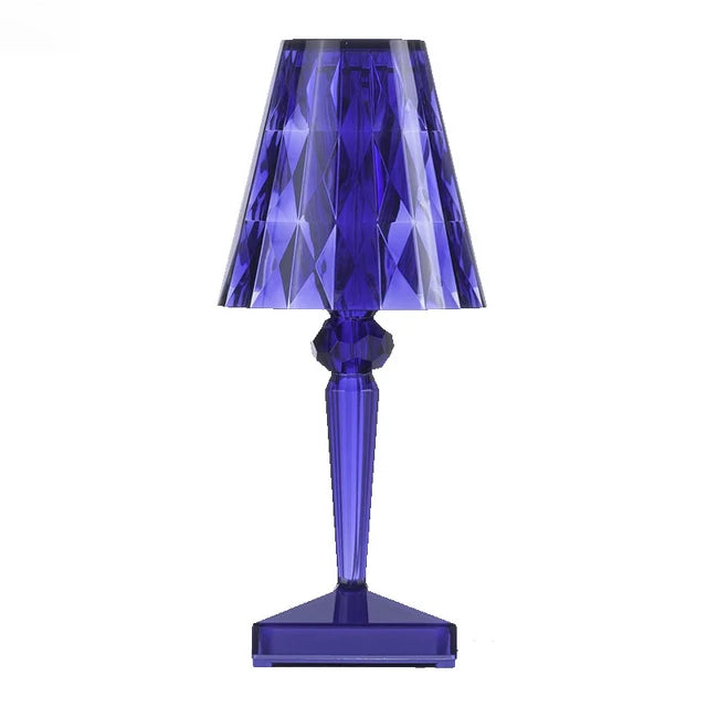 Acrylic Crystal Table Lamp – Artistic Design, Dimmable, Energy Saving, Ideal for Living Room or Bedroom | Bowlift