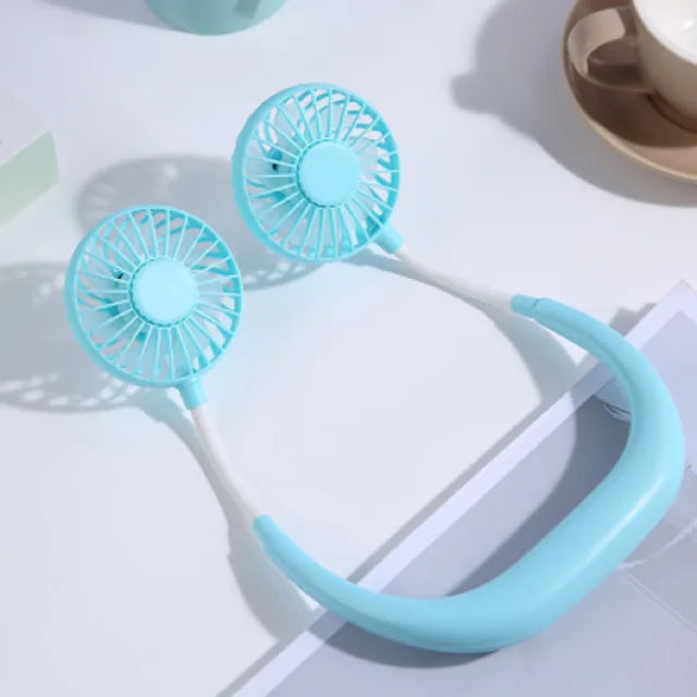 BowLift | Portable Dual Neck Fan with USB