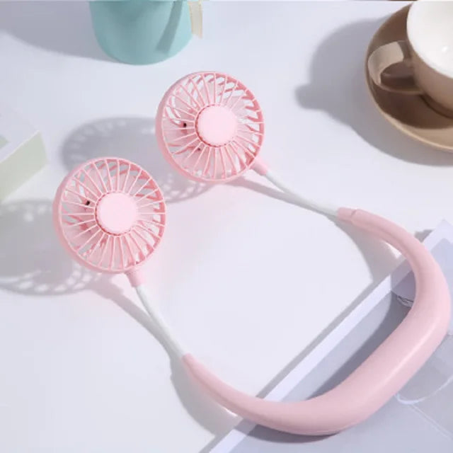 BowLift | Portable Dual Neck Fan with USB