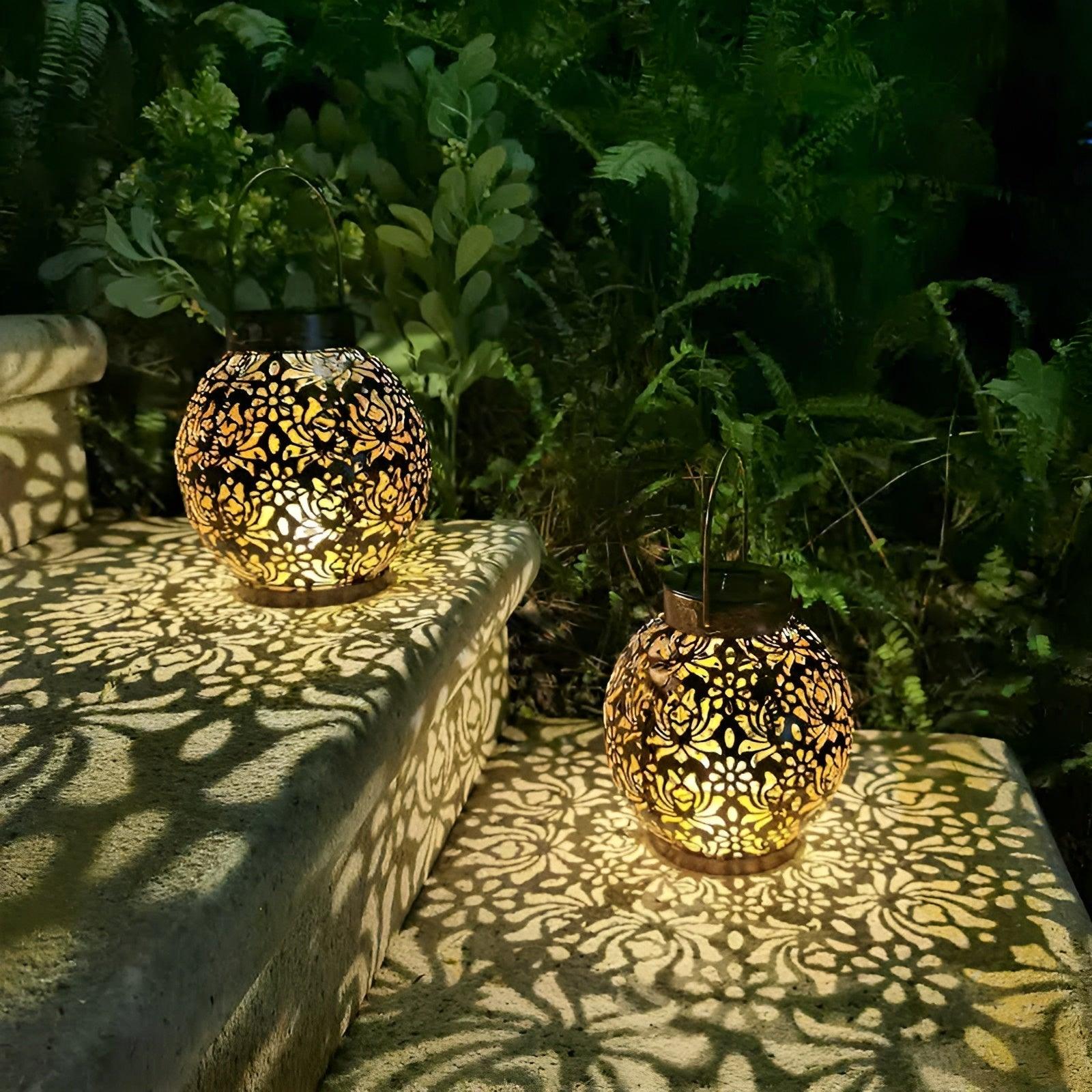 BowLift | AquaGlow – Waterproof Solar LED Garden Hanging Light