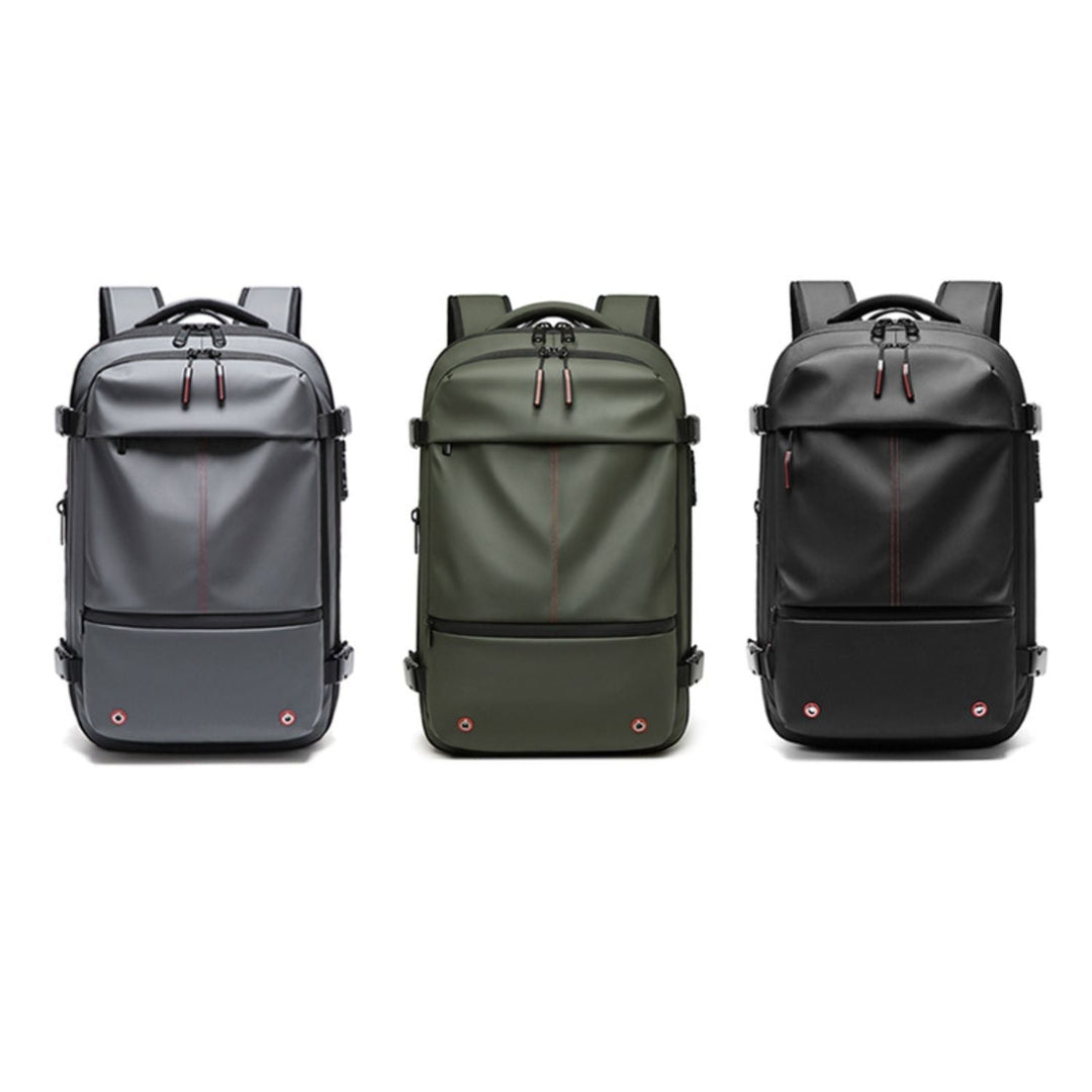 BowLift | VacuPro – Compression Travel Backpack with Built-In Vacuum System | Space-Saving Cabin Bag