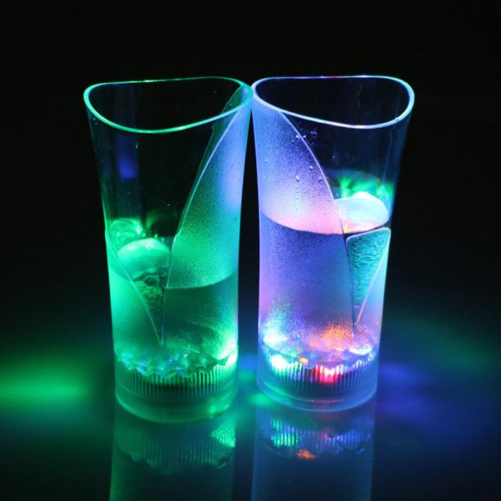 Valentine Day Flashing Colorful LED Light Up Cup Glass | Bowlift