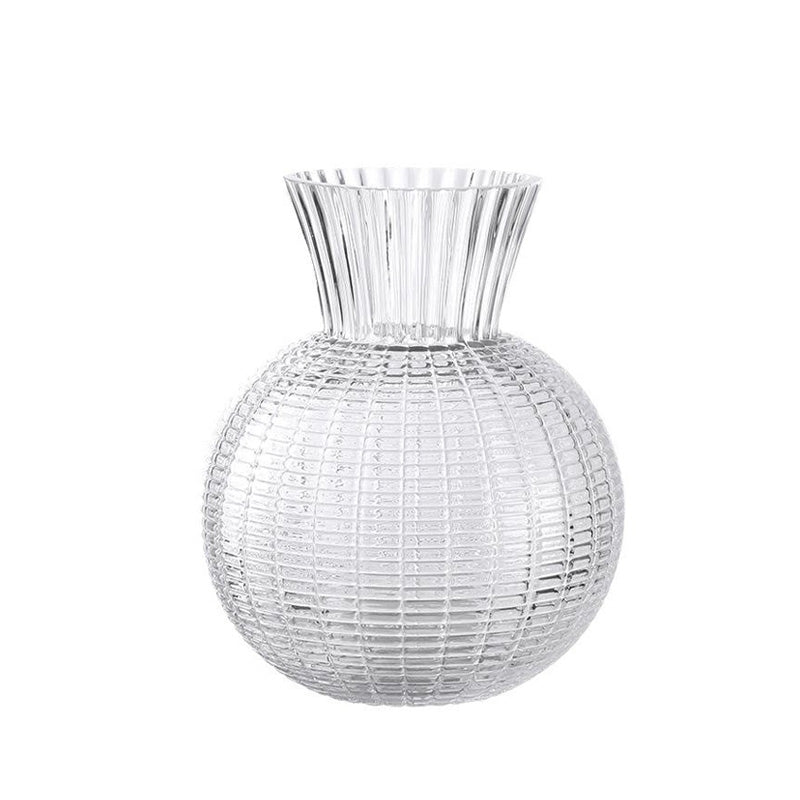 BowLift | Light Luxury High-End Glass Vase, Living Room Flowers Transparent Flower Arrangement