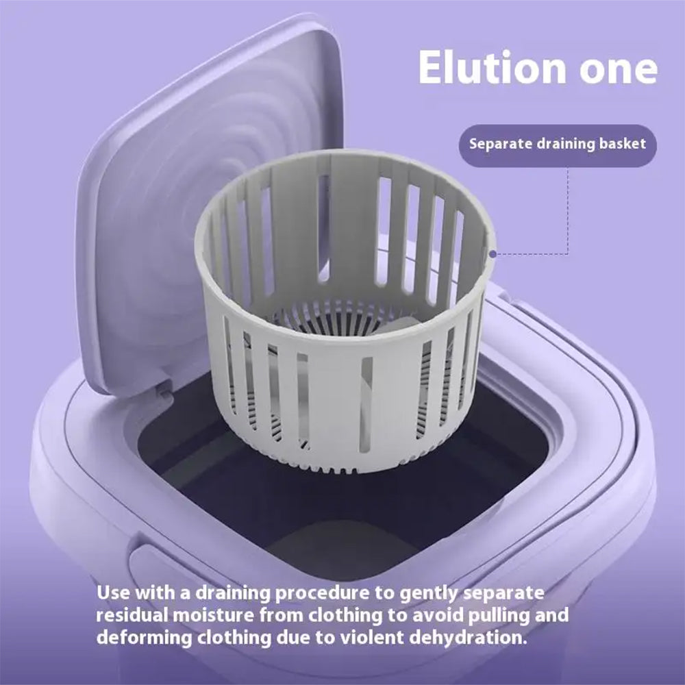Portable & Foldable Washing Machine with Drying Function | Bowlift
