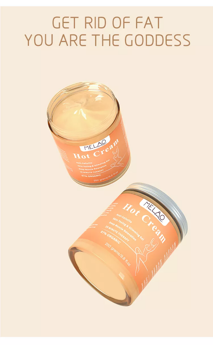 BowLift | Ultimate Shape Cream – boosts fat burning – reduces cellulite – wall clock