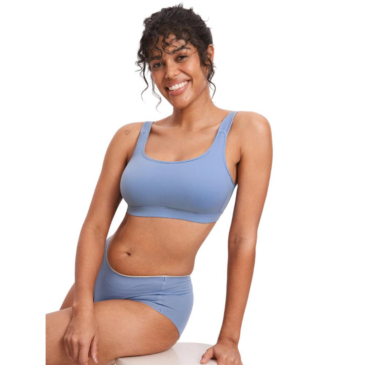 BowLift | Velcro All-in-One Wireless Nursing Bra for Pumping and Breastfeeding