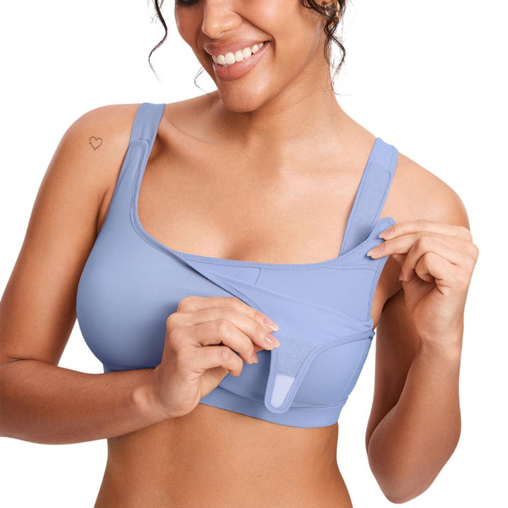 BowLift | Velcro All-in-One Wireless Nursing Bra for Pumping and Breastfeeding