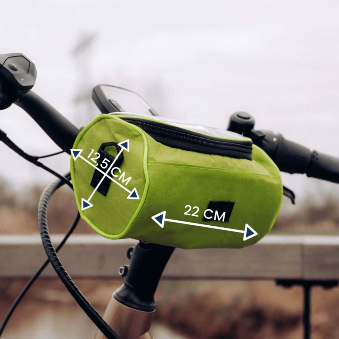 BowLift | Waterproof Bicycle Handlebar Bag with Touchscreen Access