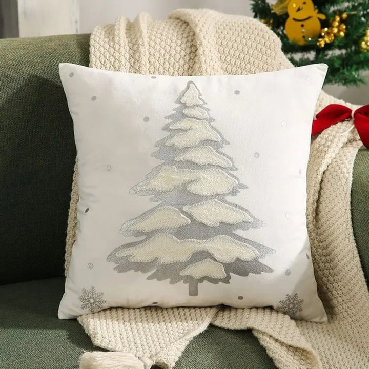 BowLift | Velvet Christmas Tree Decorative Cushion Cover