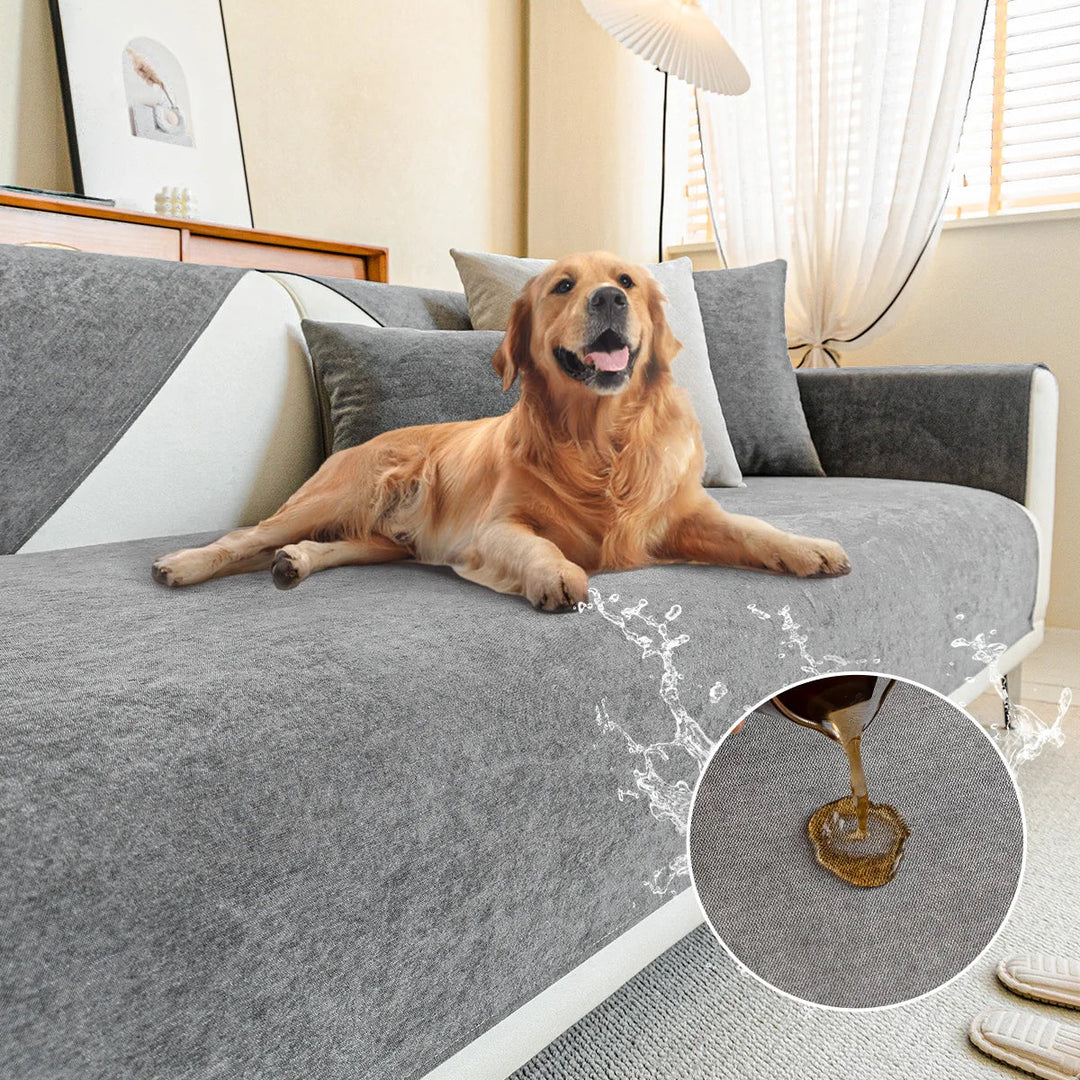 BowLift | SofaShield Luxe Anti-Scratch Sofa Protectors – Kr scratch-resistant Chenille protection for pets