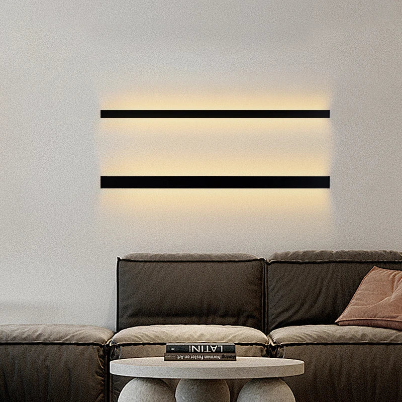 Modern Long Wall Light LED for Living Room – Minimalist Wall Lamp Design | Bowlift