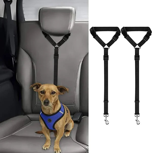 Adjustable Car Dog Leash | Bowlift