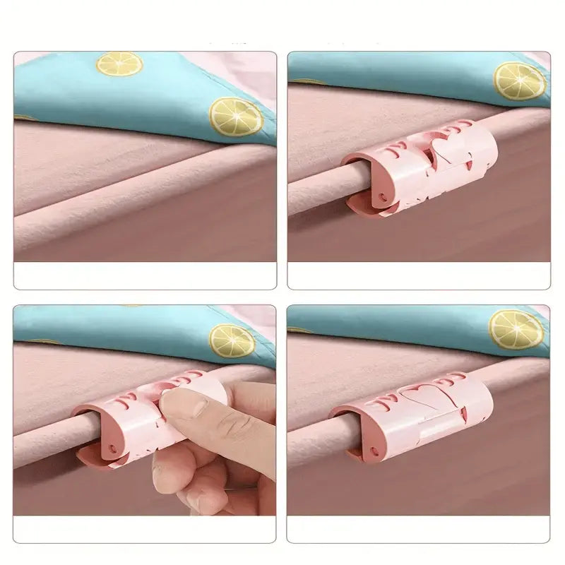 BowLift | Adjustable sheet holder – Never again slipping bed linen