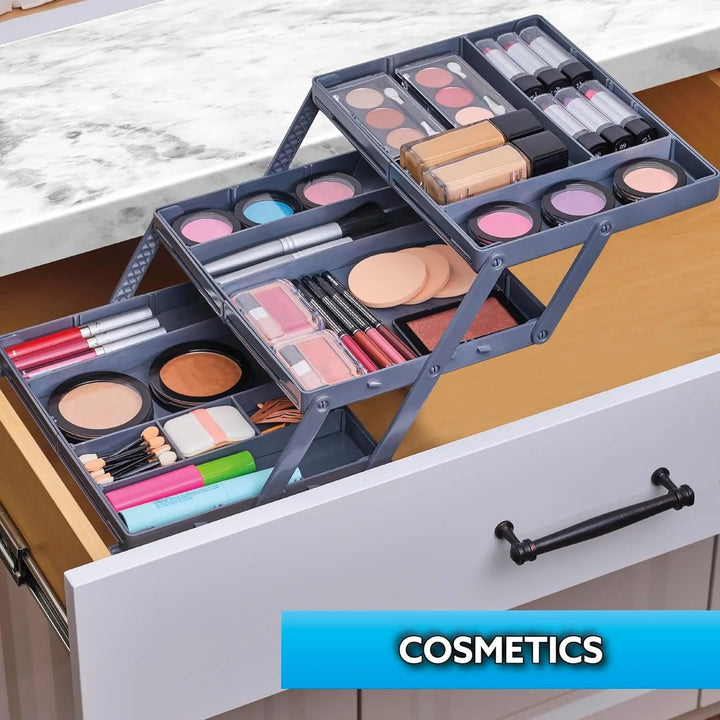 BowLift | Adjustable Multilevel Drawer Organizer for Effortless Storage