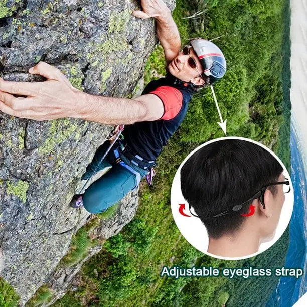 BowLift | Adjustable Silicone Glasses Strap – Non-Slip & Skin-Friendly
