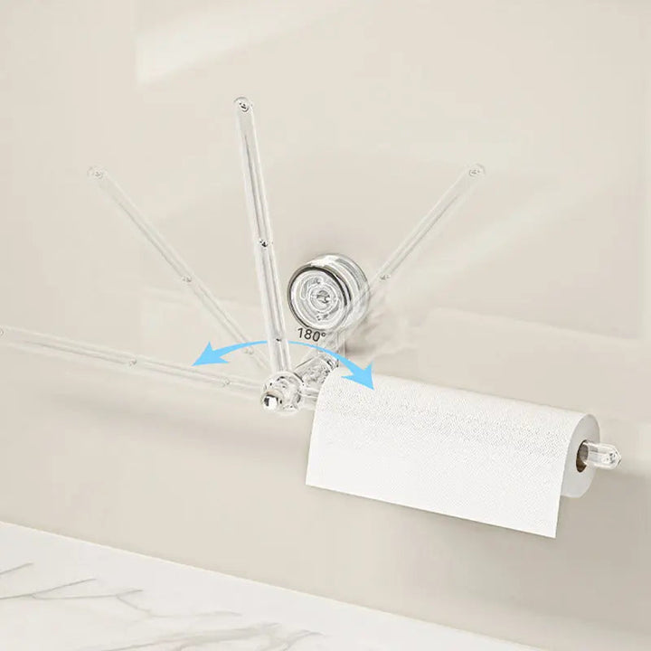 BowLift | Kitchen roll holder with vacuum suction cup – Drill-free & reusable