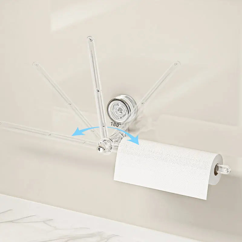 BowLift | Kitchen roll holder with vacuum suction cup – Drill-free & reusable