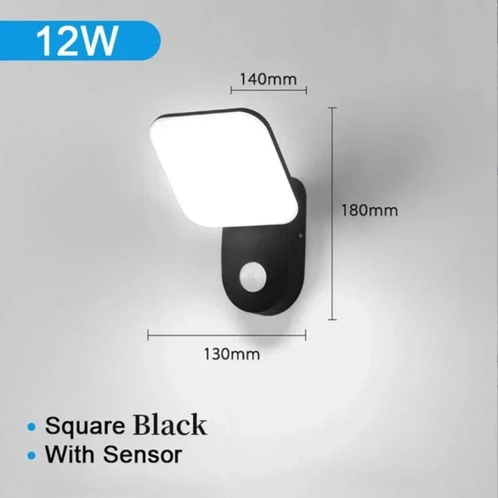 SecureLight - LED Motion Sensor Outdoor Lamp | Waterproof & Energy Efficient | Bowlift