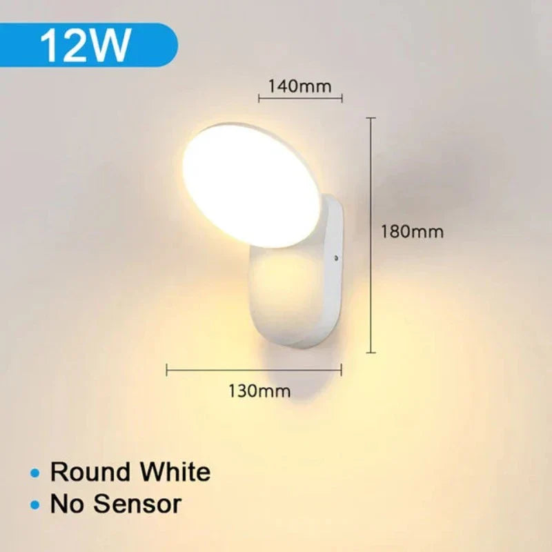 SecureLight - LED Motion Sensor Outdoor Lamp | Waterproof & Energy Efficient | Bowlift
