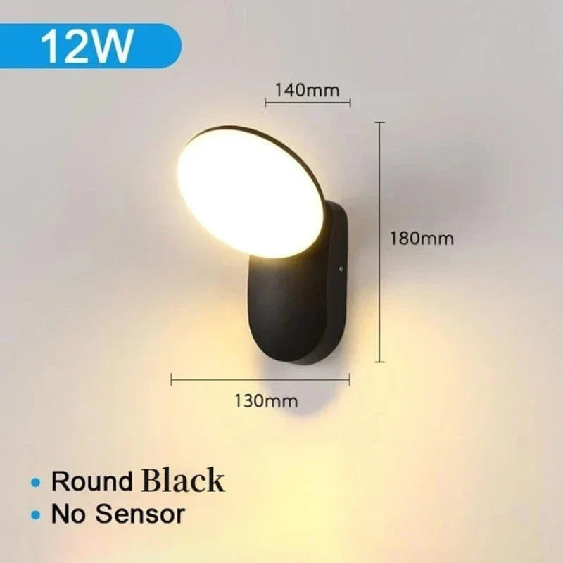 SecureLight - LED Motion Sensor Outdoor Lamp | Waterproof & Energy Efficient | Bowlift