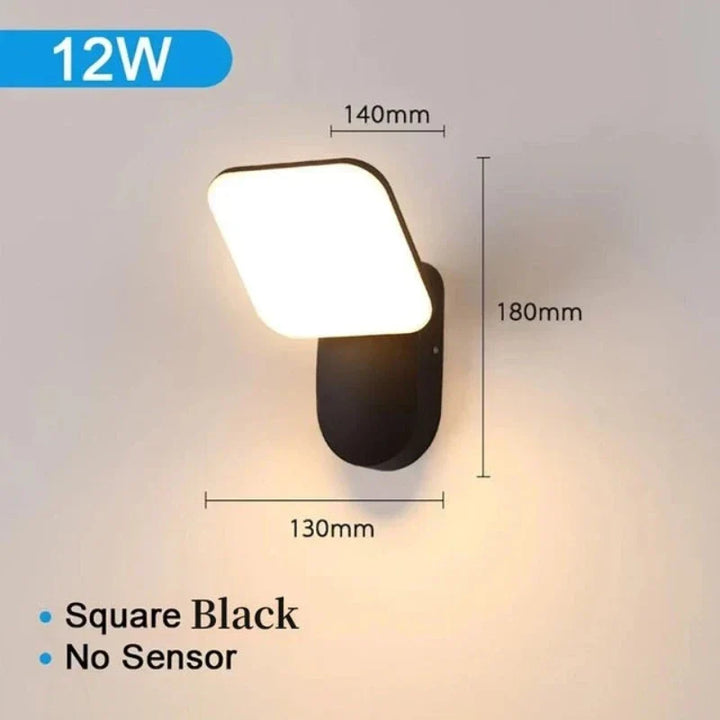 SecureLight - LED Motion Sensor Outdoor Lamp | Waterproof & Energy Efficient | Bowlift
