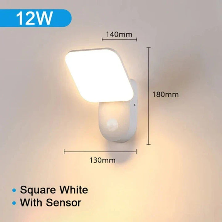 SecureLight - LED Motion Sensor Outdoor Lamp | Waterproof & Energy Efficient | Bowlift