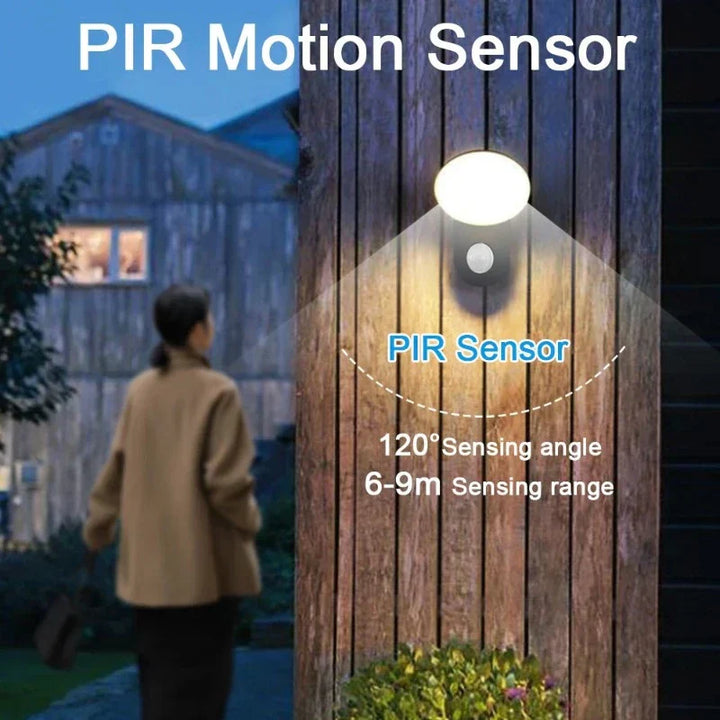 SecureLight - LED Motion Sensor Outdoor Lamp | Waterproof & Energy Efficient | Bowlift